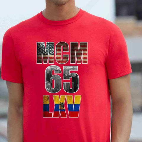 65 MCMLXV Men's 65 Heritage Graphic T-Shirt-Tee Shirt-65mcmlxv