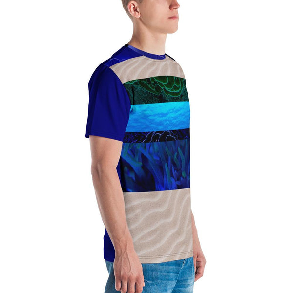65 MCMLXV Men's Earth, Air & Sea Print T-Shirt-Tee Shirt-65mcmlxv