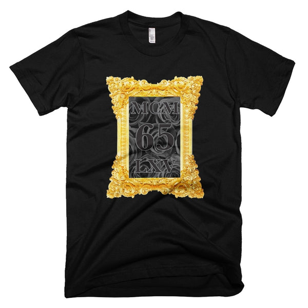 65 MCMLXV Men's Framed Black Roses Graphic T-Shirt-Tee Shirt-65mcmlxv