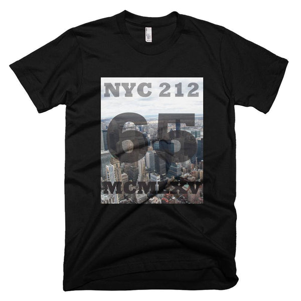 65 MCMLXV Men's NYC Skyline Graphic T-Shirt-Tee Shirt-65mcmlxv