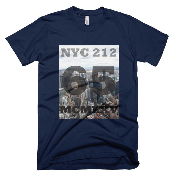 65 MCMLXV Men's NYC Skyline Graphic T-Shirt-Tee Shirt-65mcmlxv