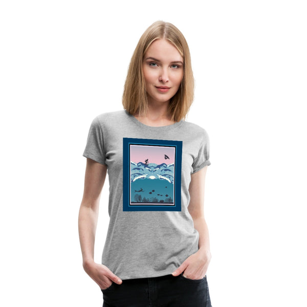 65 MCMLXV Women’s Ipanema Surf Premium T-Shirt-Women’s Premium T-Shirt-65mcmlxv